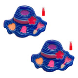 2 Kit Make Paletas De Sombras Cores Delicadas Fashion Menina