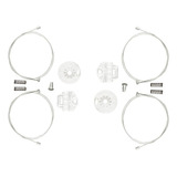 2 Kit Reparo Maquina Vidro Eletrico Astra Sedan Traseiro