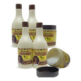 2 Kits Afro Hair P Cabelo Crespo E Cachos 6x500ml Maycrene