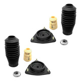 2 Kits Batente Amortecedor Dianteiro Escort Zetec Sw 99 00