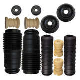 2 Kits Batente Dianteiro Traseiro Nissan Versa March Kicks