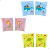2 Kits Boia De Braço Infantil Até 30kg Praia Piscina Natação