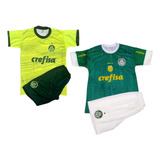 2 Kits Conjunto Infantil Do Palmeiras