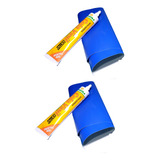 2 Kits De Remendo Para Piscina 2 Tiras De Vinil 2 Colas