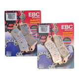 2 Kits Pastilha Freio Ebc Fa261hh Vfr 800 Interceptor 2007