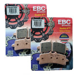 2 Kits Pastilha Freio Ebc Fa447hh Srad 1000 Pinça Brembo 18