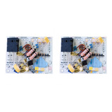 2 Kits Placa Componentes Para Montar Amplificador 200w Rms
