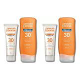 2 Kits Protetor Cenoura Bronze Facial Corporal Fps30