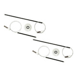 2 Kits Reparo Máquina Vidro Elétrico Fox Spacefox Dianteiro