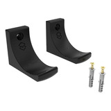 2 Kits Suporte De Parede Universal Skate Longboard Vertical