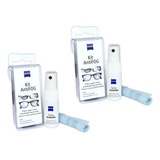 2 Kits Zeiss Antifog Anti Embaçante Para Óculos Viseiras Etc