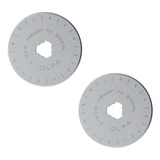 2 Laminas 45mm Marca Olfa P Cortador Circular Lamina Premium