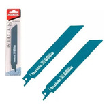 2 Lâminas De Serra Sabre 152mm Para Metal Makita D 51627 N f