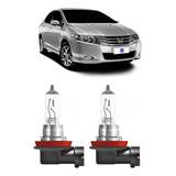2 Lampada Farol De Milha Honda City 2009 A 2014 H11