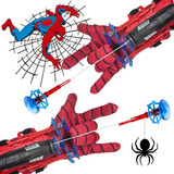 2 Lançador De Teia Homem Aranha Luva Spiderman Lanca Dardos