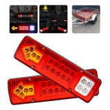 2 Lanterna Traseira Led F1000 F4000 F250 Carroceria Madeira