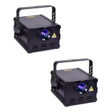 2 Laser Holografico Lazer 3w Rgb