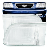 2 Lente Vidro Farol S10 S 10 Blazer 1996 1997 98 99 2000 Par