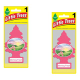 2 Little Trees Aromatizantes Cheirinho Carro Casa Ambientes