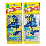 2 Little Trees Cheirinho Automotivo Piña