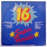 2 Lps Coletâneas Disco De Vinil 16 Super Parade   16 Goin up