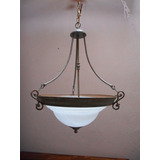 2 Lustre Pendente Com Cupula Murano