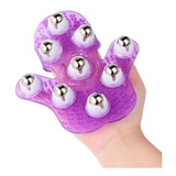2 Luvas 9 Esferas Massageador Manual Corporal Relaxante