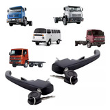2 Maçaneta Porta Externa Caminhão Vw 8 120 8 140 8 150