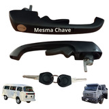 2 Maçaneta Porta Externa Caminhão Vw 8 120 8 140 8 150