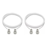 2 Mangueiras Para Chopeira Conexões 5 8 X 3 8 Engate Rápido