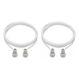 2 Mangueiras Para Chopeira Conexões 5 8 X 3 8 Engate Rápido