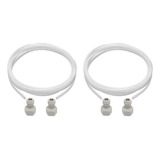2 Mangueiras Para Chopeira Conexões 5 8 X 3 8 Engate Rápido
