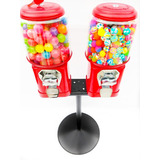 2 Máquina De Bolinha pedestal 140 Brinde 213 Chicletes