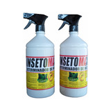 2 Mata Insetos De 1lt 100 Natural Ecológico Mata Escopiao