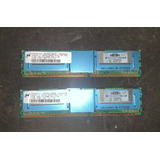 2 Memórias Micron 512mb 1rx8 Mt9htf6472fy 667d4d3