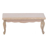 2 Mesa De Centro Dollhouse Miniature Furniture Model Living