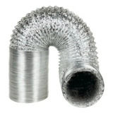2 Metros Tubo Flexível Aluminizado 4 Pol 100mm Rolo Duto