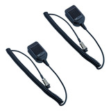 2 Microfone Ptt Hm 36 P Rádio Ic 718 Ic 746 756 Ic 78 Icom