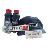 2 Militec 1 Original 200ml Boné adesivo chaveiro etiqueta