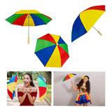 2 Mini Guarda Chuva Frevo Sombrinha Carnaval Festa