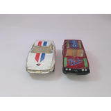 2 Miniaturas Carrinhos Yatming Corvette E Bmw B814