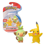2 Miniaturas Pokémon Brinquedo Coleção Infantil