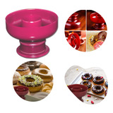 2 Modelador Cortador Faz Donuts Pinça P Mergulhar Cobertura