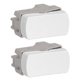 2 Módulos Interruptor Simples 10a 250v Miluz Schneider