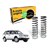 2 Molas Traseira Reforcadas Gnv Parati G2 G3 G4 Track Cross