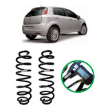 2 Molas Traseiras Reforçadas Gnv Fiat Punto 2008 A 2016