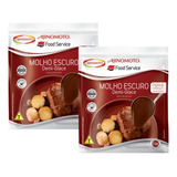 2 Molho Demi Glace 1 Kg Ajinomoto Ótima Qualidade