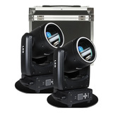 2 Moving Beam 18r 380w Light Philips Display Lcd C Case Par