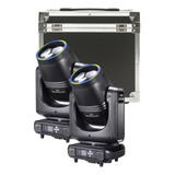 2 Moving Beam 5r 200w Light Philips Lcd C case Par Fita Led