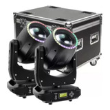 2 Moving Beam 8r 250w Light Philips Lcd C case Par Fita Led